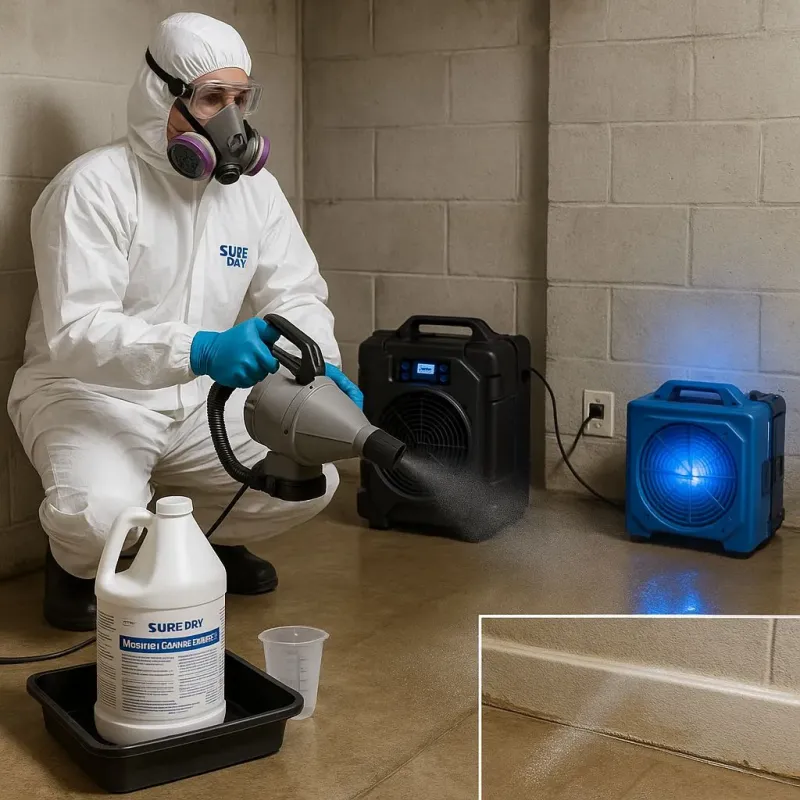 Sanitization and Odor Removal process in Dandridge, TN
